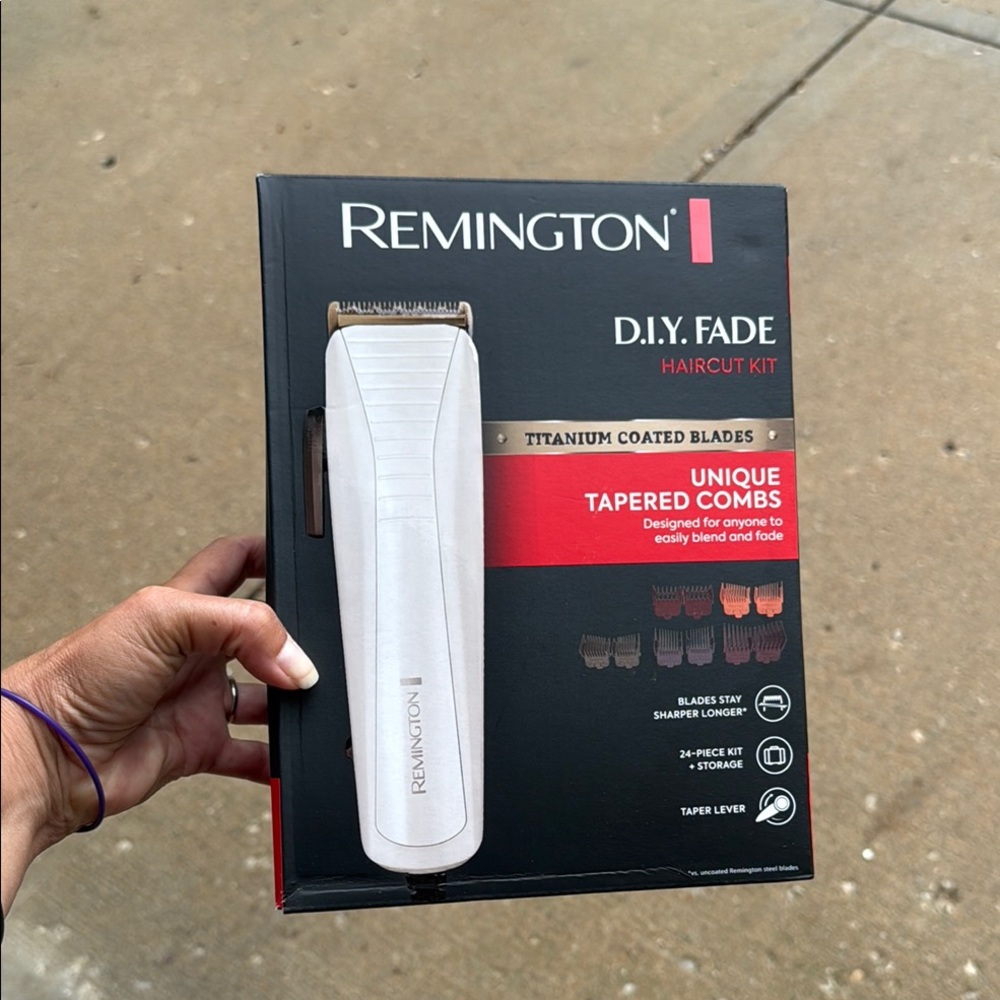 Remington White Grooming Tool DIY Pack